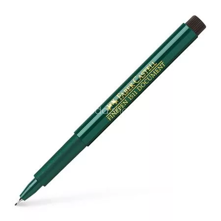 Tűfilc, 0,4 mm, FABER-CASTELL "Finepen 1511", fekete