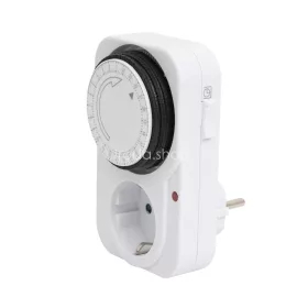  Home TG 3 mechanikus beltéri időzítő óra, 24 órára programozható, naponta ismétlődő kapcsolások, 250 V, 3680 W