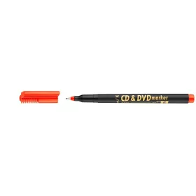 Alkoholos marker, CD/DVD, 0,5 mm, ICO, piros