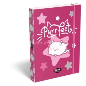 Füzetbox, A5, LIZZYSULI, "Kit tok Stars Purrfect"