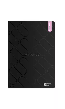 Füzet, tűzött, A4, sima, 40 lap, ICO "Student Premium", vegyes színek