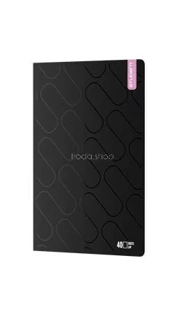 Füzet, tűzött, A4, sima, 40 lap, ICO "Student Premium", vegyes színek