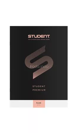 Füzet, tűzött, A4, sima, 32 lap, ICO "Student Premium", "80-32", fekete