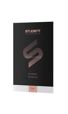 Füzet, tűzött, A4, sima, 32 lap, ICO "Student Premium", "80-32", fekete