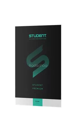 Füzet, tűzött, A4, sima, 32 lap, ICO "Student Premium", "80-32", fekete