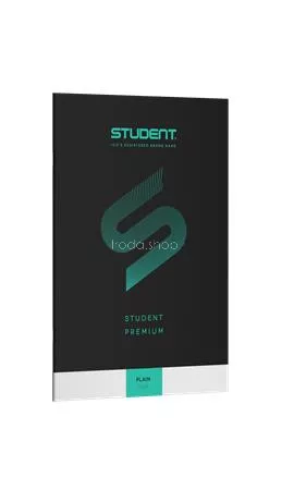 Füzet, tűzött, A4, sima, 32 lap, ICO "Student Premium", "80-32", fekete