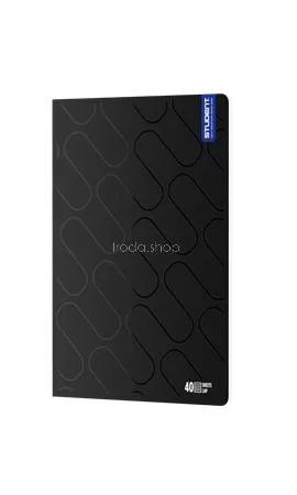 Füzet, tűzött, A4, vonalas, 40 lap, ICO "Student Premium", vegyes színek