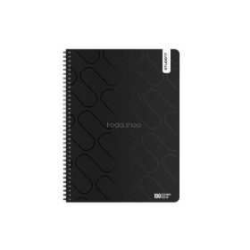   Spirálfüzet, A4, vonalas, 100 lap, ICO "Student Premium", vegyes színek