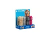Golyóstoll display, 0,8 mm, nyomógombos, kutyás tolltest, ICO "Dog", kék