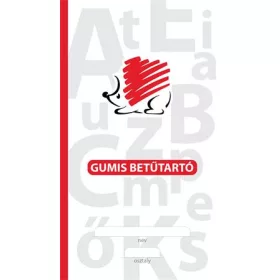 Betűtartó, gumis, ICO "Süni"