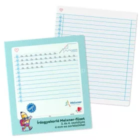   Füzet, tűzött, 295x245 mm, álló, 32 lap, 3. és 4. osztály, ICO "Süni Meixner"