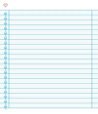 Füzet, tűzött, 295x245 mm, álló, 32 lap, 3. és 4. osztály, ICO "Süni Meixner"