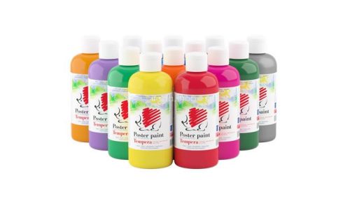 Tempera, 500 ml, ICO "Süni", rózsaszín