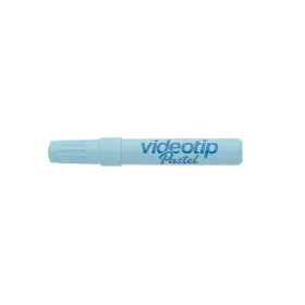   Szövegkiemelő, 1-4 mm, ICO "Videotip", pasztell kék