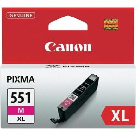   CLI-551MXL Tintapatron Pixma iP7250, MG5450, MG6350 nyomtatókhoz, CANON, magenta, 11ml