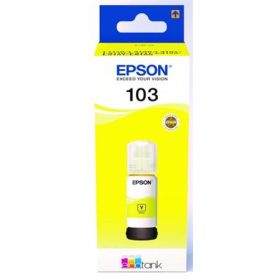   T00S44A Tinta EcoTank L3110, L3150, L1110 nyomtatókhoz, EPSON 103, sárga, 65 ml