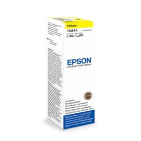   T66444A10 Tinta, L100, 200mfp nyomtatókhoz, EPSON, sárga, 70ml