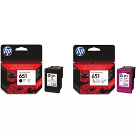   C2P10AE Tintapatron Deskjet Ink Advantage 5575 nyomtatóhoz, HP 651, fekete, 600 oldal