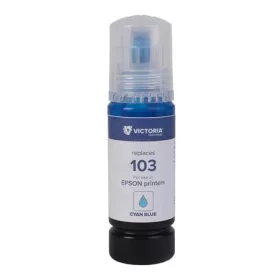   T00S24A Tinta EcoTank L3110, L3150, L1110 nyomtatókhoz, VICTORIA TECHNOLOGY 103, cián, 65 ml
