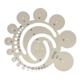 Radius sablon, műanyag, KOH-I-NOOR "z32"