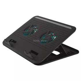   Notebook állvány, ventilátorral, USB, TRUST "Cyclone"