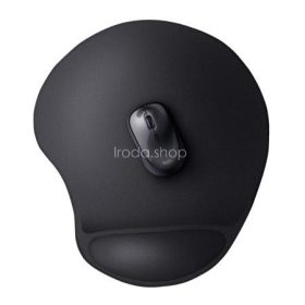   Egéralátét, csuklótámasszal, géltöltésű, TRUST "Bigfoot XL", fekete