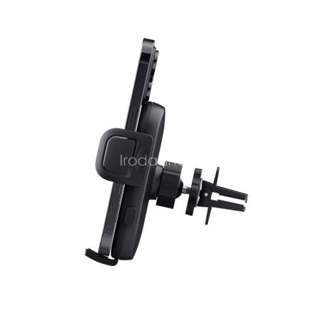 Autós telefon tartó, hűtőrácsra rögzíthető, TRUST "Runo", fekete