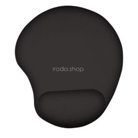   Egéralátét csuklótámasszal, gél töltésű, TRUST "Bigfoot", fekete