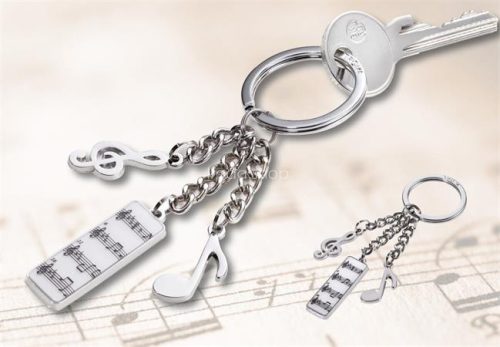 Kulcstartó, 3 charm dísszel, TROIKA "5. Sinfonie"
