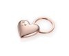 Kulcstartó, SWAROVSKI® kristályokkal, TROIKA, "Girls Best Friend Rosy" Shiny