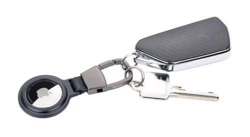 Kulcstartó, TROIKA "Airtag", fekete