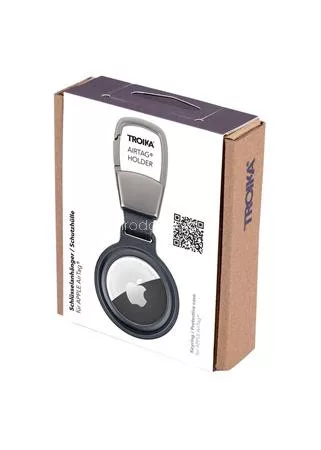 Kulcstartó, TROIKA "Airtag", fekete