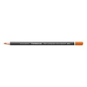   Akvarell színes ceruza, hatszögletű, STAEDTLER "Mars® Lumograph® 104", narancssárga