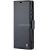 Xiaomi Redmi 13 4G / Note 13R / Poco M6 4G, Oldalra nyíló tok, stand, kártyatartóval, RFID technológiával, Wooze CaseME, fekete