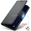 Xiaomi Redmi 13 4G / Note 13R / Poco M6 4G, Oldalra nyíló tok, stand, kártyatartóval, RFID technológiával, Wooze CaseME, fekete