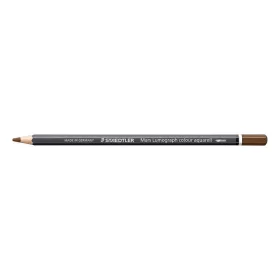   Akvarell színes ceruza, hatszögletű, STAEDTLER "Mars® Lumograph® 104", sötétbarna