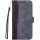 Apple iPhone 16e, Oldalra nyíló tok, stand, kártyatartóval, kézpánttal, Wooze Colour Wallet, szürke