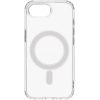 Apple iPhone 16e, Műanyag hátlap védőtok + szilikon keret, Magsafe töltővel kompatibilis, Tactical MagForce Cover, átlátszó