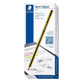  Érintőceruza, érintőképernyős készülékekhez, EMR, STAEDTLER "Noris Digital Classic 180 22", sárga