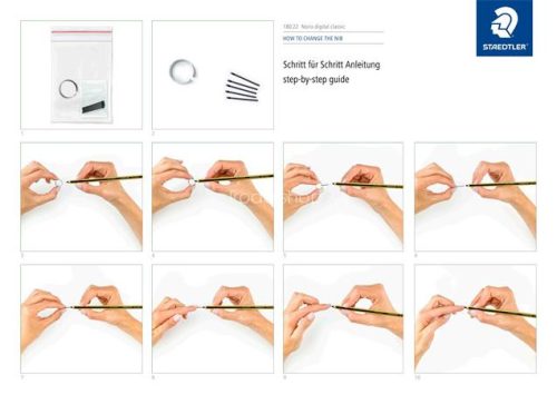 Érintőceruza, érintőképernyős készülékekhez, EMR, STAEDTLER "Noris Digital Classic 180 22", sárga