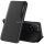 Samsung Galaxy A36 5G SM-A366B, Oldalra nyíló tok, stand, hívás mutatóval, Wooze FashionBook, fekete
