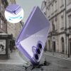 Samsung Galaxy A36 5G SM-A366B, Műanyag hátlap védőtok + szilikon keret, FlexAir Hybrid, átlátszó