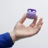 Bluetooth sztereó fülhallgató, v5.3, TWS, töltőtok, Blue Star TWS FI7, lila