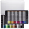 Akvarell ceruza készlet, hatszögletű, fém doboz, STAEDTLER "Karat® aquarell 125", 48 különböző szín