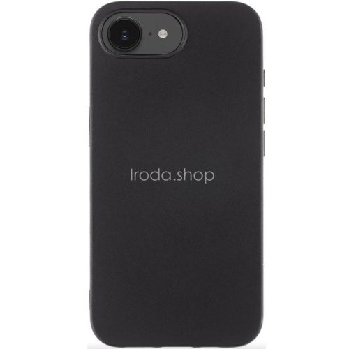 Apple iPhone 16e, Szilikon tok, Tactical TPU, fekete