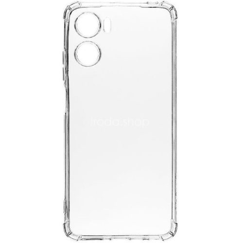 Motorola Moto E15 / G05, Szilikon tok, légpárnás sarok, Tactical TPU Plyo, átlátszó