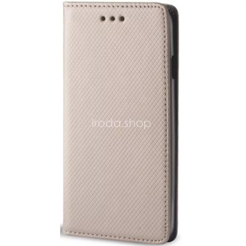 Xiaomi 13T / 13T Pro / Redmi K60 Ultra, Oldalra nyíló tok, stand, Smart Magnet, arany