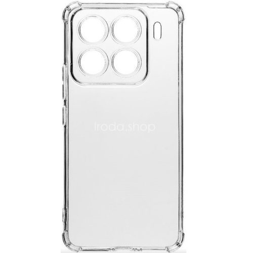 Xiaomi 15 Pro, Szilikon tok, légpárnás sarok, Tactical TPU Plyo, átlátszó