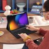 Xiaomi Pad 7 (11.2) / Pad 7 Pro (11.2), Bluetooth billentyűzetes mappa tok, érintőceruza tartó, érintőceruza nélkül, TP SC Pen Holder + Keyboard, fekete