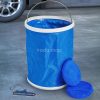 14 részes autó tisztító készlet, külső és belső tisztításhoz, táskával, Wooze Car Cleaner Set, kék